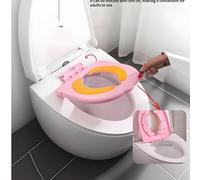 1 pezzo / Anello per WC realizzato in materiale PP con rivestimento interno in TPE. Sei ventose sulla parte inferiore dell'anello garantiscono un fissaggio al water. rosa,grigioPolipropilene
