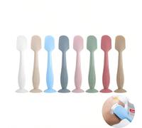 1 pezzo Applicatore in silicone per crema contro le irritazioni da pannolino per bebè con ventosa, raschietto di bellezza in silicone Tagli UnicaFerro