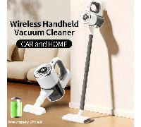 1 pezzo Aspirapolvere senza fili 2 in 1, potente aspirazione per la pulizia profonda dei tappeti, spazzola rotante a 270°, corpo leggero, aspirazione da 15000 pa, batteria al litio ad alta capacità, r