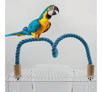 1 pezzo Asta arrampicata per pappagalli pieghevole con vite in legno a due teste, gioco di posatoi per uccelli per tutte le stagioni L,M,S,XL,3 pezzi (S+M+L),3 PZ (M+L+XL)Poliestere