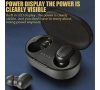 1 pezzo Auricolari senza fili A6S Hi-Fi per sport, lunga durata della batteria, auricolari per musica e chiamate in vivavoce, cuffia senza fili Bluetooth stereo Hi-Fi mini per sport con tecnologia TWS