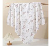 1 pezzo Avvolgente morbido e delicato sulla pelle per neonati, asciugamano da bagno per bambini, copertina per bambini, adatto per tutte le stagioni Giostra,Piccolo gatto,Burro ricco,Pecora belante,Co