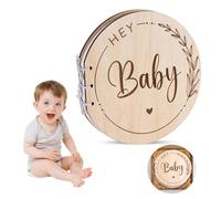 1 Pezzo Baby Shower Gender Reveal Party Battesimo Album Nascita Libro Nascita Bimbo Guest Book per Feste di Compleanno o per Registrare la Storia Vostra e del Vostro Bambino (HEY BABY)