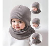 1 pezzo Balaclava 0-3 anni, berretto da neonato a forma di gatto per bambine e bambini, cappelli invernali per bambini, berretti lavorati a maglia caldi 1-3Y,3-8Y,3-5 anniA strisceAcrilica