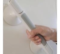 1 pezzo Barra di per bagno per anziani, maniglione antiscivolo e anti-caduta per il bagno, maniglia di supporto per vasca da bagno con ventosa, accessori per il bagno senza necessità di foratura Tagli