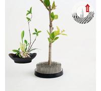 1 pezzo Base per l'arrangiamento floreale Kenzan, supporto ad aghi in acciaio inossidabile, rastrelliera portaaghi per l'arte floreale, strumento di fissaggio floreale, piastra base per modellare aghi