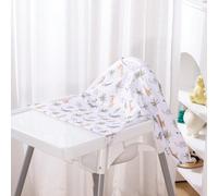 1 pezzo Bavaglino con maniche lunghe che si attacca al seggiolone e al tavolo, bavaglini per lo svezzamento, coprispalle impermeabile multifunzione per l alimentazione dei bambini 90AnimalePoliestere