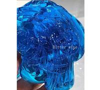 1 pezzo Bel giocattolo di fango e schiuma di cristallo, slime elastico, ottimo regalo per compleanni o Natale Mare di nebbia,Blu stellato,Sale marino azzurro,Arcobaleno galattico,Fango al burro di alb