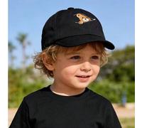 1 pezzo Berretto da baseball con visiera morbida, stampa orso unisex per bambini/neonati, cappello per bambini a tema orso cartone animato, adatto per primavera, estate, autunno 1-3Y,3-12M,2-5 anniPol