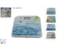 1 Pezzo Bilancia Pesapersona Meccanica Decoro Mare 4 Decori