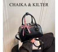 1 pezzo Borsa a mano in pelle PU lucida tinta unita, borsa a bauletto mini da donna alla moda, con manici doppi, chiusura con cerniera, tracolla regolabile e rimovibile, adatta per lo shopping quotidi