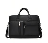 1 pezzo Borsa a tracolla e marsupio con stampa di lettere a tinta unita color pesca, regolabile, con cerniera, multi-scomparti, leggera, impermeabile in nylon, adatta per uso quotidiano, sport, viaggi