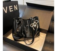 1 pezzo Borsa a tracolla effetto crack con catena, adatta per ragazze, donne, studenti universitari, neolavoratori e impiegati, ottima per lavoro, pendolarismo, scuola Tagli UnicaAnimalePoliuretano