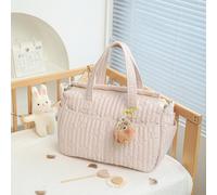1 pezzo Borsa da mamma trapuntata a forma di stella, borsa multifunzionale da mamma, borsa fasciatoio da spalla, borsa da viaggio per la maternità di grande capacità, pratica da portare sul passeggino