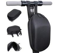 1 pezzo borsa da scooter 3L, borsa da manubrio per bicicletta, borsa da appendere anteriore universale, borsa da stoccaggio per scooter, borsa a cestello, materiale Pu nero resistente all"usura, lungh