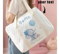 1 pezzo Borsa da viaggio personalizzata con motivo a nome, personalizzabile secondo il tuo design unico, adatta per bambini e adolescenti, stampa il nome di una ragazza o di un ragazzo sulla borsa da 