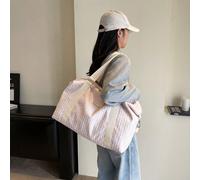1 pezzo Borsa da viaggio stile casual campus, leggera e portatile, pieghevole, grande capacità. Borsa a mano, borsa da vacanza, borsa da viaggio, borsa per dimissioni ospedaliere. Borsa maternità. Può