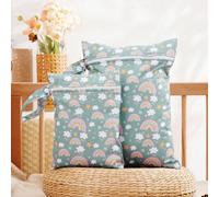 1 pezzo Borsa mini impermeabile a motivo arcobaleno con tasca per costume da bagno 18*25 cm,26*36 cmGeometrico,GraficoPoliestere