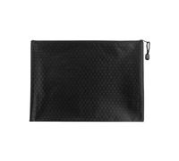 1 pezzo, borsa per banchi, cartella A5, portafoglio con cerniera, tasca per riporre contanti, tasca per banconote, perfetta da portare con te (nero)