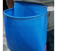 1 pezzo Borsa per raccolta di frutta e verdura - Borsa agricola resistente, Borsa per raccolta di verdure con cintura in vita, Grembiule per raccolta di aglio. Design leggero ma robusto, ideale per gl