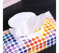 1 pezzo Borsa porta salviette umidificate per bambini, porta salviette in EVA impermeabile con finestra, portatile per uso esterno, casuale 14,5 x 24 x 4 cmGeometrico,Frutta & verduraEVA