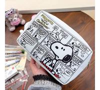 1 pezzo Borsa portaoggetti a tema Snoopy, adatta per organizzare piccoli articoli per lo studio e gli spostamenti quotidiani, può essere utilizzata come astuccio, borsa cosmetica o borsa portaoggetti 