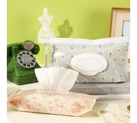 1 pezzo Borsa portatile per salviette umide in EVA, dispenser con coperchio a ribaltamento, busta ricaricabile impermeabile con cerniera, contenitore per la conservazione di fazzoletti di carta Tagli 