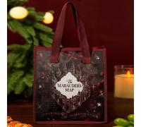 1 pezzo Borsa termica per il pranzo con stampa della Mappa del Malandrino, mantiene il cibo caldo o freddo, grande capacità, adatta per picnic, campeggio, viaggi, uso domestico, famiglia, studenti, ma