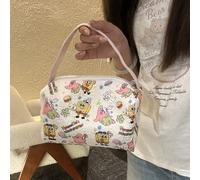 1 Pezzo Borsa Trucco a Tema SpongeBob - Una Borsa di Stoccaggio cartoni animati Carina, Una Borsa Conveniente per Trucco e Articoli da Toeletta, Una Borsa da Viaggio per Esterni, Una Borsa Tridimensio
