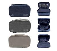 1 Pezzo Borsello Organizer da Viaggio Poket 27 x 15 x 12 cm 3 Colori