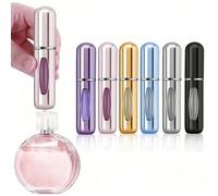 1 pezzo, Bottiglia portatile per il ricaricamento del profumo, Mini flacone spray ricaricabile, Contenitore tascabile per profumi da portare con sé, Contenitore con pompetta per essenze, Contenitori c