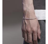 1 pezzo Bracciale minimalista in acciaio inossidabile con catena a forma di osso di serpente, accessorio di moda hip-hop, regalo di compleanno per uomo, decorazione quotidiana Tagli UnicaAcciaio inoss