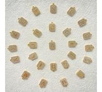 1 pezzo Braccialetto con lettere da A a Z STYLEVER, 26 catene di lettere, ideale per celebrare la Festa di San Valentino L,M,S,H,A,T,O,X,B,C,D,E,F,G,I,J,K,N,P,Q,R,U,V,W,Y,Z,Bracciale con chiusura a fo