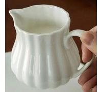 1 pezzo Brocca per latte/salsa in ceramica da 200ml/6.7oz, adatta per microonde, tazza per caffè, regalo di Natale, forniture scolastiche 1 confezione,2 pacchiPorcellana