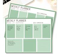 1 pezzo Calendario planner A4 rilegato con colla, planner giornaliero, può registrare piani di studio, piani di lavoro, adatto per studenti, adulti, insegnanti, può pianificare programmi futuri, regis