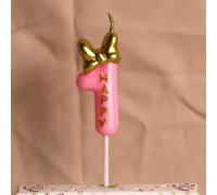 1 pezzo Candela a forma di numero per compleanno, candela per torta di compleanno a forma di farfalla rosa, decorazione per torta, adatta per articoli per celebrazioni di anniversario Rosa 4,Rosa 5,Ro