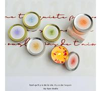 1 pezzo Candela profumata dorata e argento, decorazione per matrimonio, compleanno, San Valentino, Festa della Mamma, Festa del Papà, decorazione per casa/hotel, regalo creativo per amici, famiglia, m