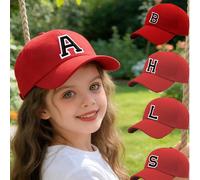 1 pezzo Cappellino da baseball con stampa a lettere per bambini, cappello da sole con visiera 3D per ragazze, cappello da sole con protezione UV, adatto per bambini dai 3 ai 16 anni per uso quotidiano