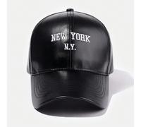 1 pezzo Cappellino da baseball minimalista unisex con ricamo NEW YORK N.Y. Adatto per attività all'aperto, tempo libero, vacanze LetterePoliuretano