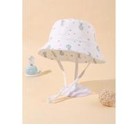1 pezzo Cappello da pescatore per bambini di colore unito, cappello da pescatore carino e casual regolabile per bambine e bambini, adatto per uso quotidiano e per feste 8-12Y,0-6M,6-12M,1-2Y,2-3Y,3-8Y