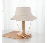 1 pezzo Cappello da secchio stile Y2K unisex con bordi sfilacciati, adatto per sport all'aperto e protezione solare nella vida quotidiana e durante gli spostamenti Colore unicoPoliestere