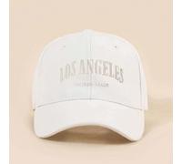 1 pezzo Cappello unisex con lettere ricamate con stile LOS ANGELES Y2K, protezione solare, traspirante, elegante e versatile per attività all'aria aperta in primavera e autunno 2-6Y,8-11Y,3-8YLettereP