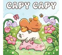 1 pezzo CAPY CAPY | Puzzle e Sollievo dallo Stress | Libro da Colorare per Adulti | Include Varie Scene Rilassanti, Come Piccoli Animali che Dormono in Posti Diversi | Motivi Semplici, Linee Chiare, A