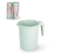 1 Pezzo Caraffa Brocca in Plastica Mixer 1,2 Litri 3 Colori