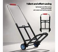 1 pezzo Carrello pieghevole leggero con ruote - Portatile, design per salire le scale, facile da sollevare e trasportare, essenziale per il trasporto e lo shopping - Carrello piatto, carrello pieghevo