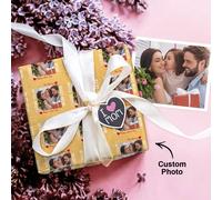 1 Pezzo Carta Da Regalo Con Foto Personalizzata Regali Per La Mamma Ti Amo Mamma Carta Da Regalo Con Foto Del Viso Personalizzata Regali Per La Mamma La Migliore Mamma Love You Dono Unico Per Lei, Ide