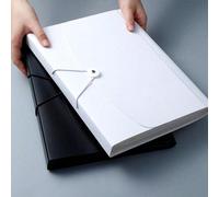 1 pezzo Cartella ad Fisarmonica in materiale PP formato A4 - Organizzatore di documenti a più strati ad alta capacità - Perfetto per studenti e uso in ufficio - Ideale per archiviare documenti importa