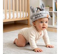 1 pezzo Casco antinfortunistico a forma di corna di cervo per bambini, cappello protettivo anti-caduta per bambini piccoli, essenziale traspirante e lavabile per tutte le stagioni per neonati che stri