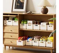 1 pezzo Cassetto di stoccaggio in plastica estensibile, cesto di stoccaggio per giocattoli, biancheria intima, organizzatore per bottiglie di spezie da cucina, adatto per il ritorno a scuola L,M,XL,M+