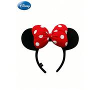 1 pezzo Cerchietto con orecchini ufficialmente concesso in licenza da Disney, a tema Minnie, Star Wars, lampada di Aladdin, Stitch, con paillettes, orecchini carini a tema cartone animato Lori Mouse,